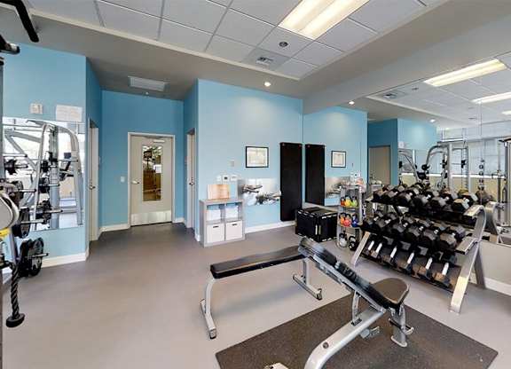 Portland, OR Apartments for rent in Macadam - The Matisse Fully equipped 24 hour fitness center