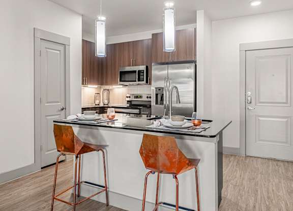 Dallas, TX Apartments for Rent in Knox-Henderson - Larq Henderson Kitchen
