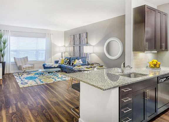 Apartments near Cambridge, MA | Malden Square Apartments | living room