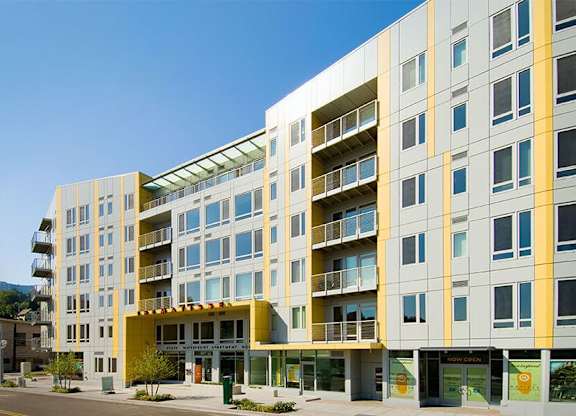 Oregon Health Science University apartments - The Matisse Exterior LEED gold certified building