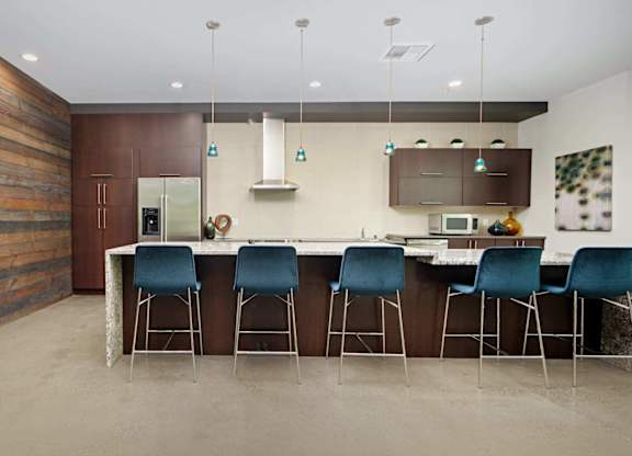 Metro 112 Apartments in Bellevue - Entertainment Kitchen