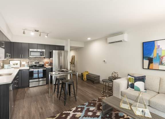 Apartments in Bellevue WA near Amazon - Metro 112 Apartments - hardwood flooring