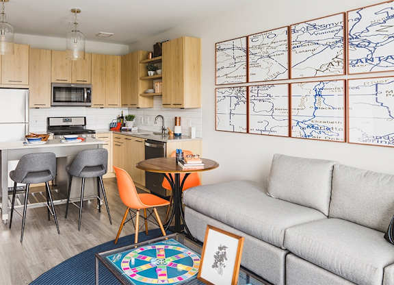 Cumberland Apartments - Vinings Lofts and Apartments - quartz countertops