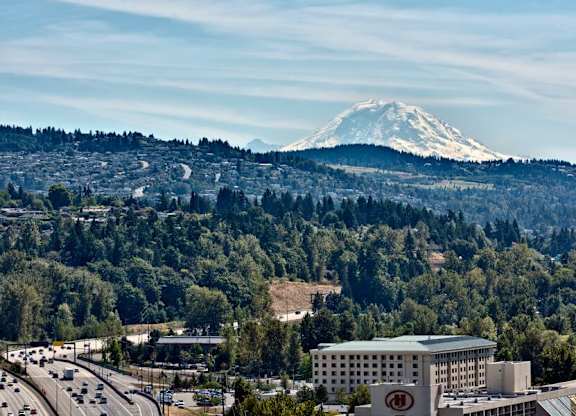 Apartments in Bellevue WA near Amazon - Metro 112 Apartments - views of Mt. Rainier