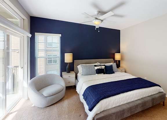 Boulder Creek apartments for rent in the Sammamish School District - ceiling fans in bedrooms