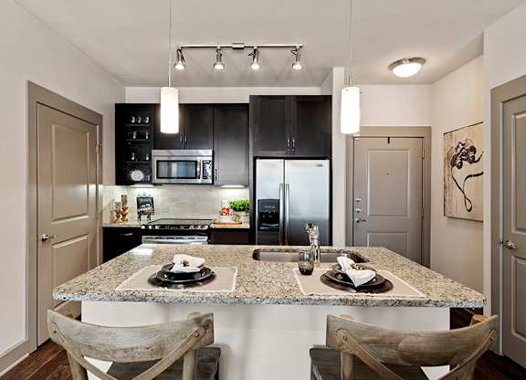 StoneLedge Apartments - Granite or Quartz countertops - Apartments near DFW Airport
