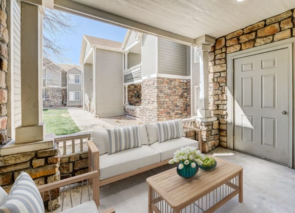 Cedar Creek Covered Porch