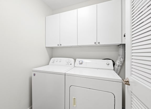Washer & Dryer In Unit