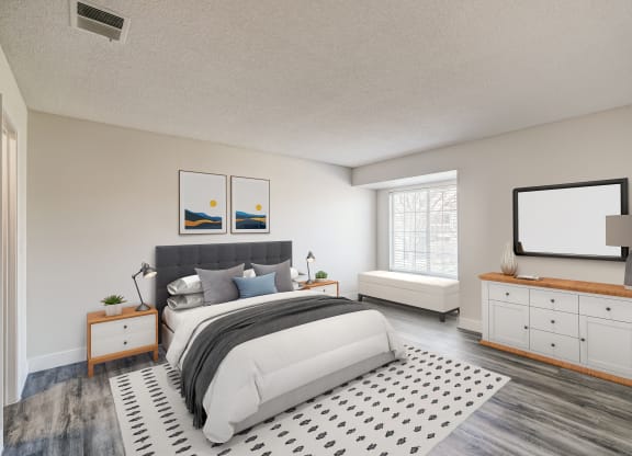 Renovated Primary Bedroom