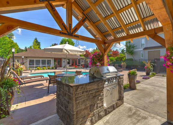 Pool and Grills