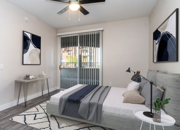 Renovated bedroom