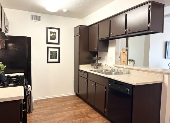 Sink With Faucet at Aspire High Desert Apartments, Victorville, 92392