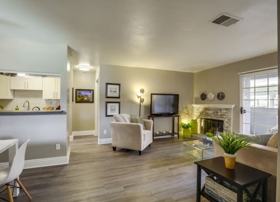 Apartments in Temecula, CA - Modern Living With Stylish Decor, Hardwood Flooring and Access to Outdoor Patio at Vista Promenade Apartments, Temecula, CA