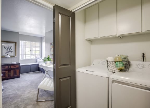 Vista Promenade Apartments in Temecula - Washer and Dryer In Unit at Vista Promenade Apartments, Temecula, California