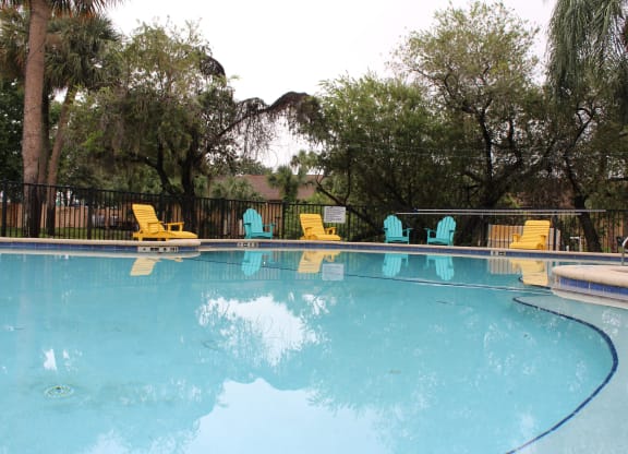 the pool at the flamingo resort and spa at Sunscape Apartment Homes, Tampa