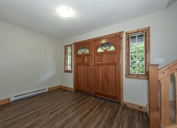 a look at the front door