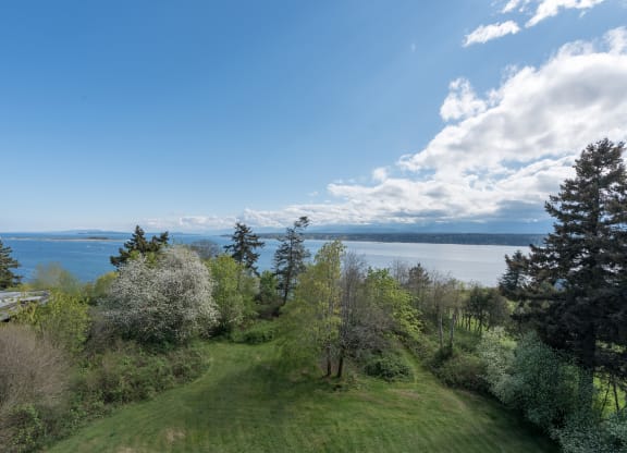 a view of the columbia river