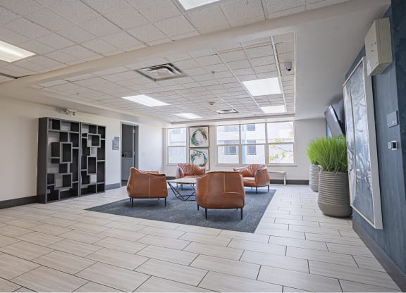 Spacious Lobby at ParcOne60, Reno
