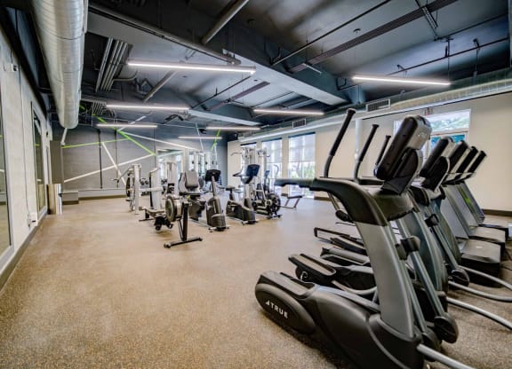 Treadmill at The Vine on 8th, Las Vegas, Nevada