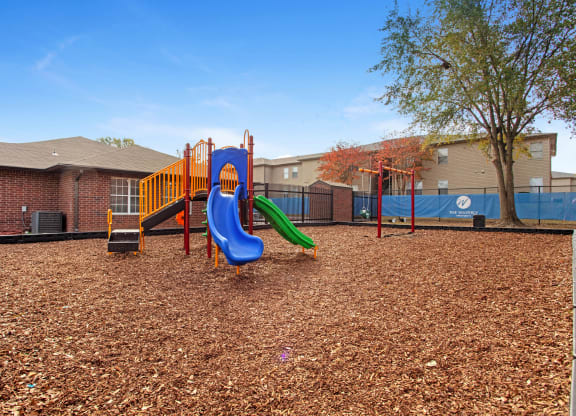 our apartments showcase a playground