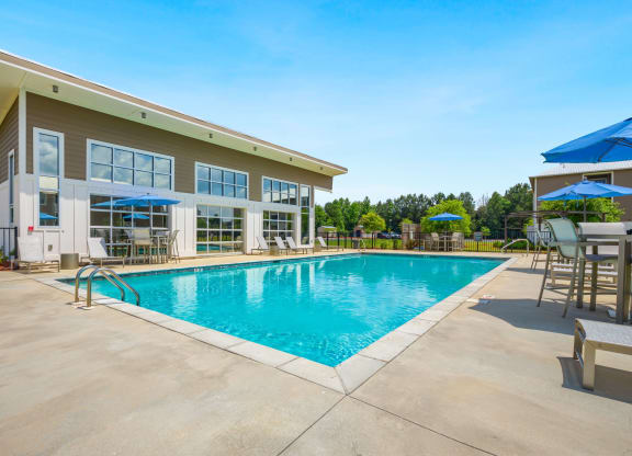 take a dip in our resort style pool