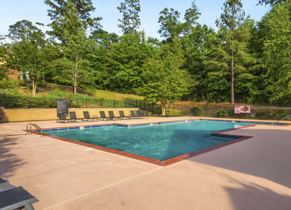 take a dip in our resort style pool