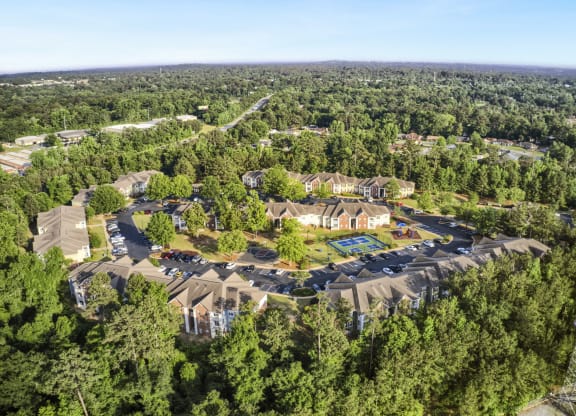 Aerial view of Azalea Ridge in Columbus, GA