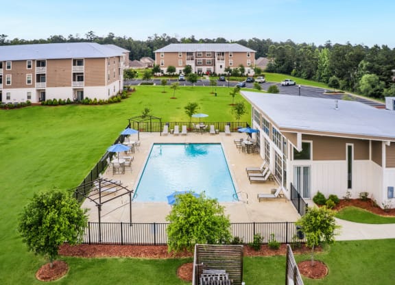 our apartments offer a swimming pool