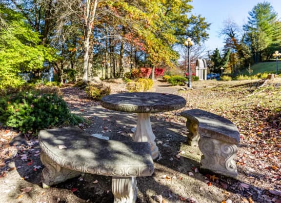 The courtyard at Bon Vista