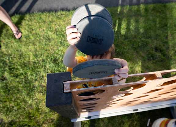 Kicking off summer with oversized fun! The Shindig brought games, laughter, and sunshine to our lawn—let the season begin