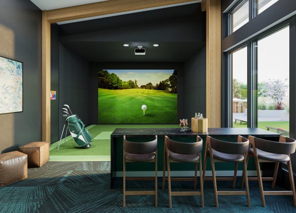 golf simulator