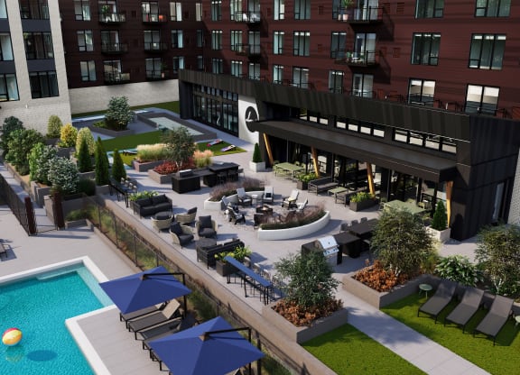 resort-style patio