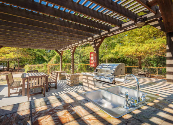 Gas Grilling Area
