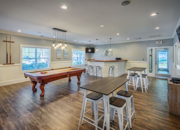 Clubhouse billiards pool table