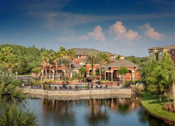 Exterior pond