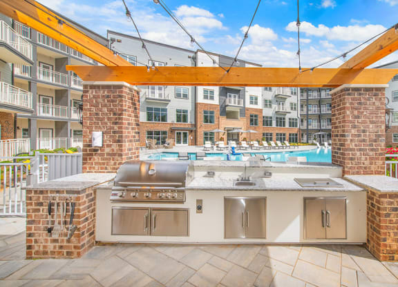 gas Grilling Area