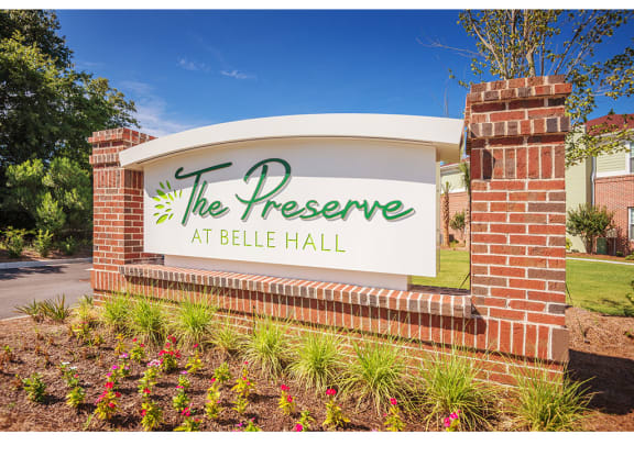 Monument sign