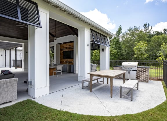 entertainment and Grilling Area