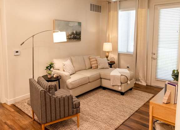Four Seasons Logan Apartments and Townhomes Cozy Living Room