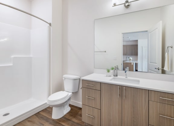 Bright Bathroom at Retreat at Homestead