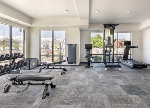Residences Fitness Center with Cardio Equipment