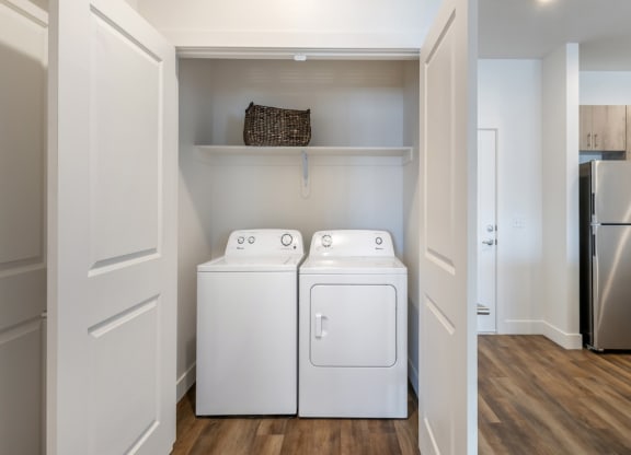 In Unit Washer and Dryer at Residences