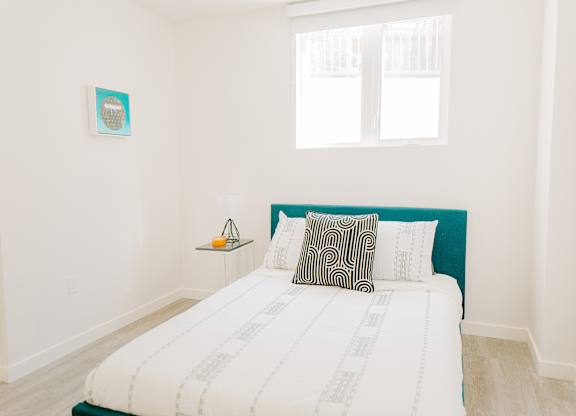 bedroom with window