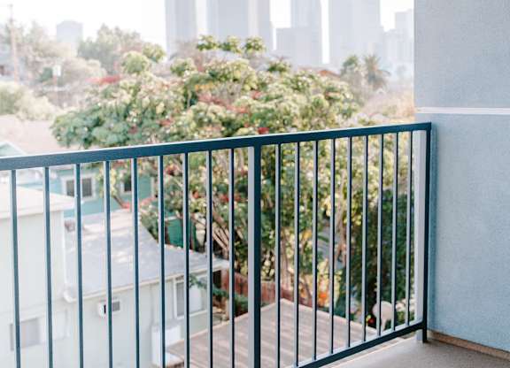 Balcony in apartment
