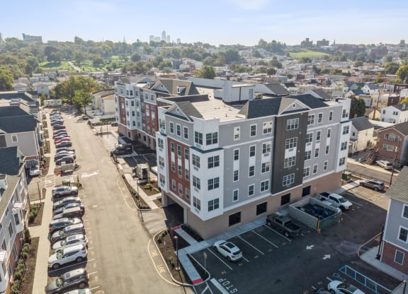 Buildings Aerial View at Solo at North Bergen, New Jersey, 07047