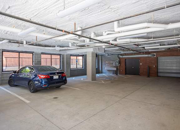 Parking garage at NOVI in Concord, North Carolina.