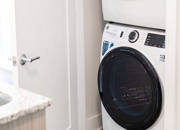 Each apartment at Novi in Concord, NC features a full-sized washer and dryer