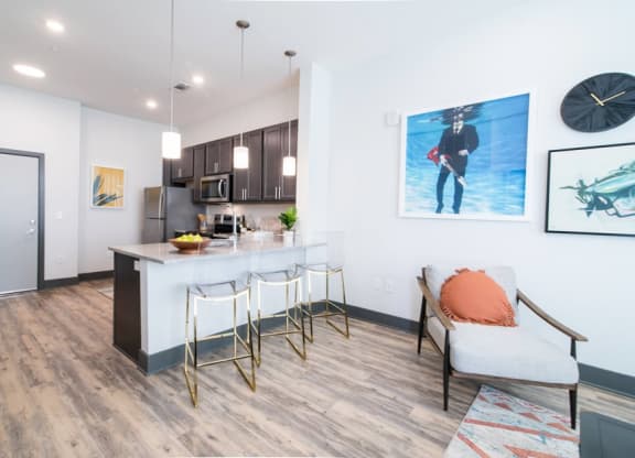 Kitchen And Living at Vida Kannapolis, North Carolina, 28081