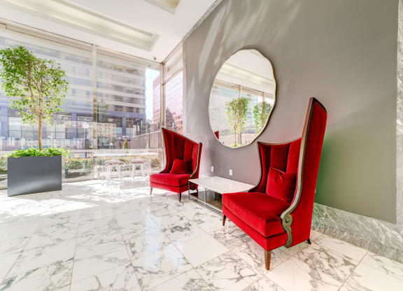 Spacious Reception Area at Crystal Square, Virginia