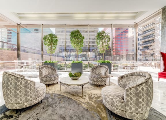 Stylish Lobby at Crystal Square, Virginia, 22202